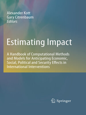 cover image of Estimating Impact